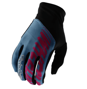Guantes Troy Lee Desing Flowline Peace - up Cobalt - procircuit