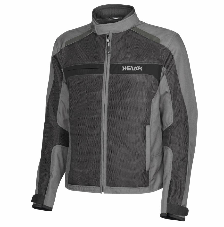 Chaqueta Hevik scirocco light negro/gris