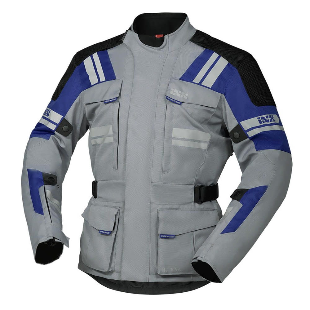 IXS Chaqueta de Moto Tour Blade-ST 2.0 Gris/Azul