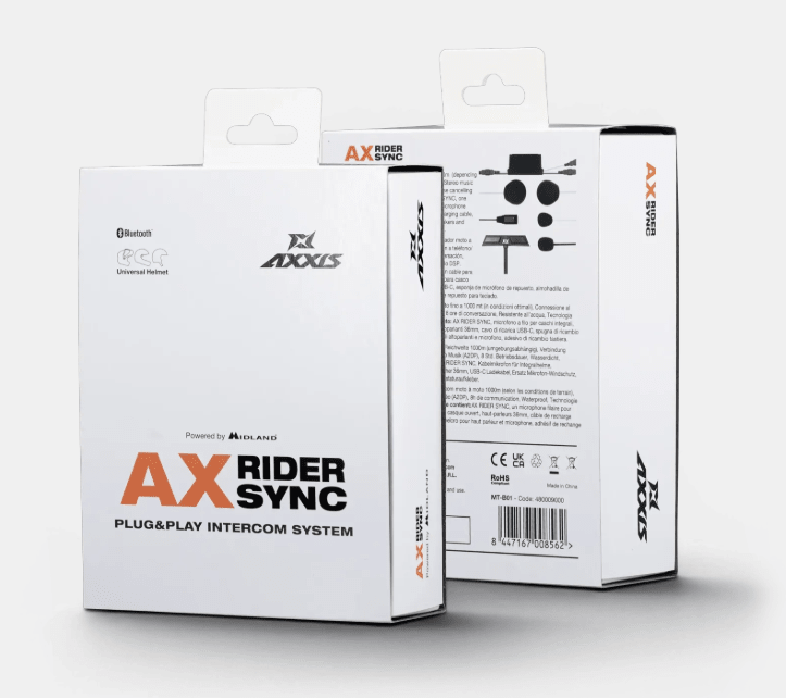 Intercomunicador para casco AXXIS HAWK MINLAD AX-B01