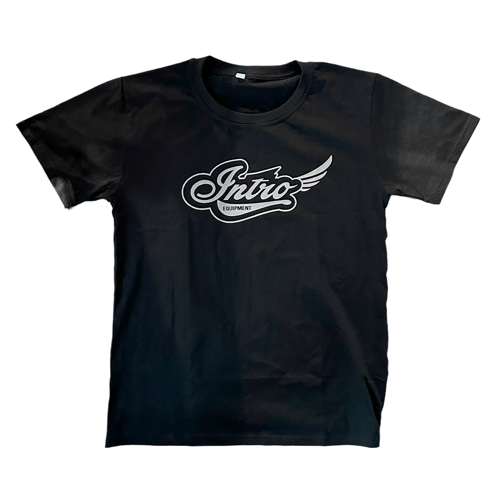 Intro polera negra 100% algodÃƒÂ³n - procircuitcl