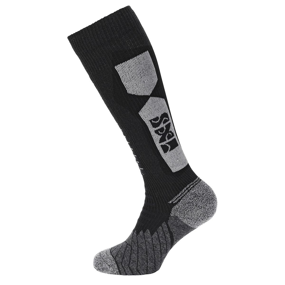 Calcetín IXS calcetas 365 largas negro-gris