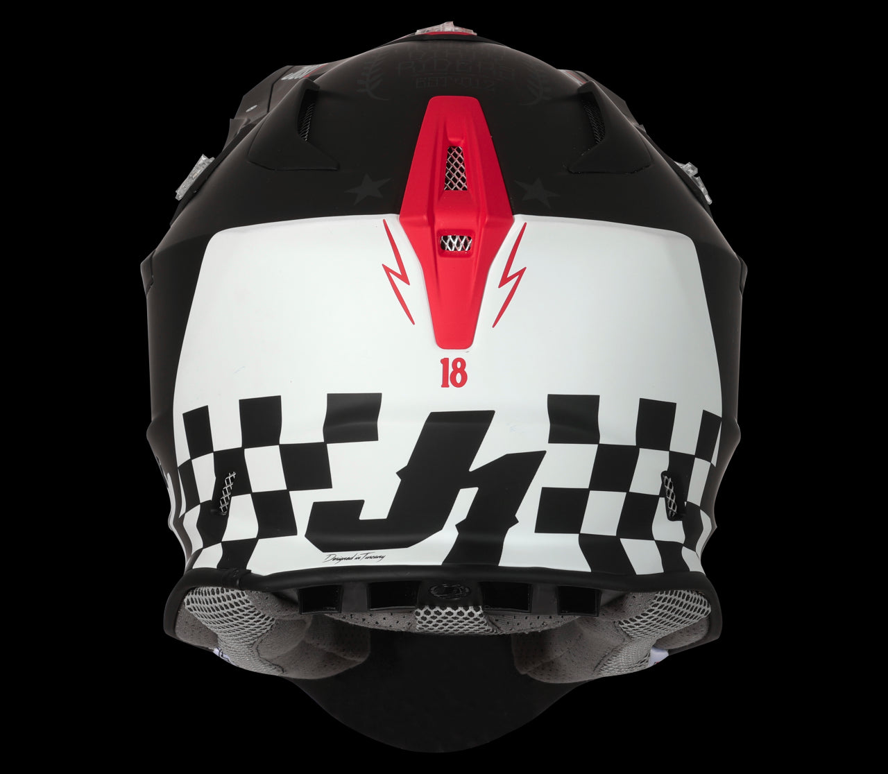 Just1 Casco Moto J18 Old School Black-ProCircuit