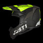 Just1 Casco Moto J22 Adrenaline Fluo Yellow Carbon-ProCircuit