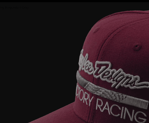 Jockey Troy Lee Desing Curved Bill Snapback Racing - procircuit