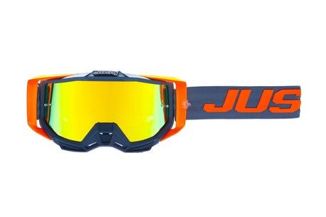 Just1 Antiparra Iris 2.0 Logo Orange - Grey - Lente Red Mirror - procircuitcl