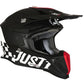 Just1 Casco Moto J18-F VIEJA ESCUELA NEGRO 22.06-ProCircuit