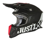 Just1 Casco Moto J18-F VIEJA ESCUELA NEGRO 22.06-ProCircuit