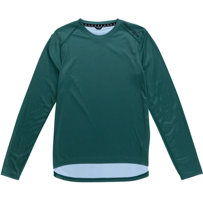 Polera Troy Lee Desing Lilium manga larga mono Jade damas