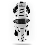 Mobius X8H Hybrid Knee Support System, White/BLK - procircuitcl