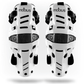 Mobius X8H Hybrid Knee Support System, White/BLK - procircuitcl