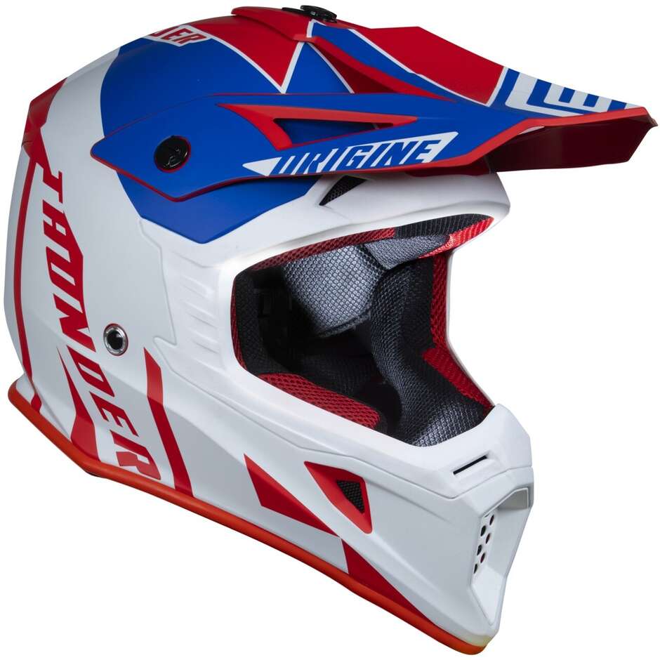 Origine Casco Moto HERO THUNDER BLUE WHITE RED MATT-ProCircuit