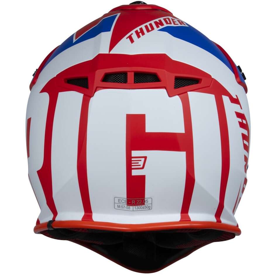 Origine Casco Moto HERO THUNDER BLUE WHITE RED MATT-ProCircuit