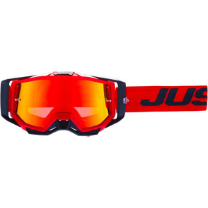 Just1 Antiparra Iris 2.0 Logo Red - Black Mirror Red