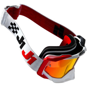 Just1 Antiparra Iris 2.0 Racer Black/Red/White - Mirror Red