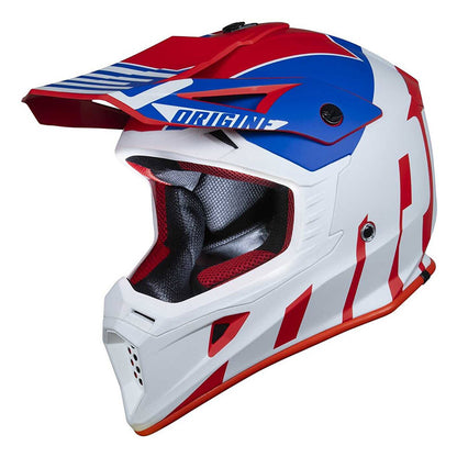 Origine Casco Moto HERO THUNDER BLUE WHITE RED MATT-ProCircuit