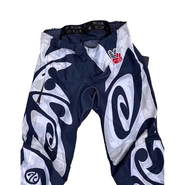 Pantalón Troy Lee Desing GP Hazy Friday Navy / White - procircuit