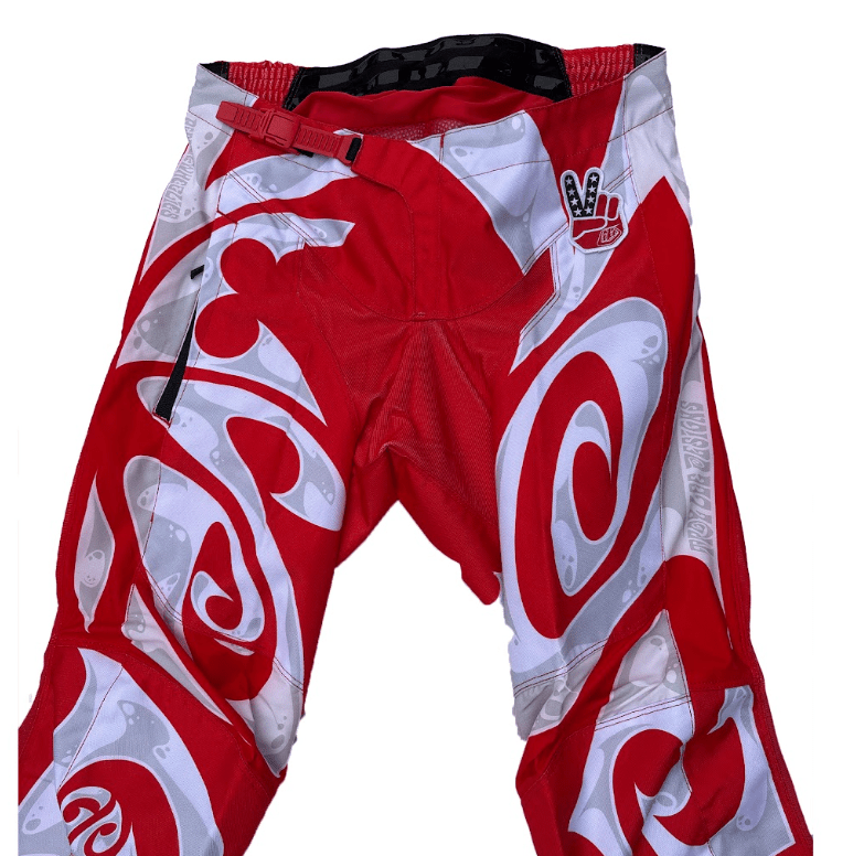 Pantalón Troy Lee Desing GP Hazy Friday Red / White - procircuit