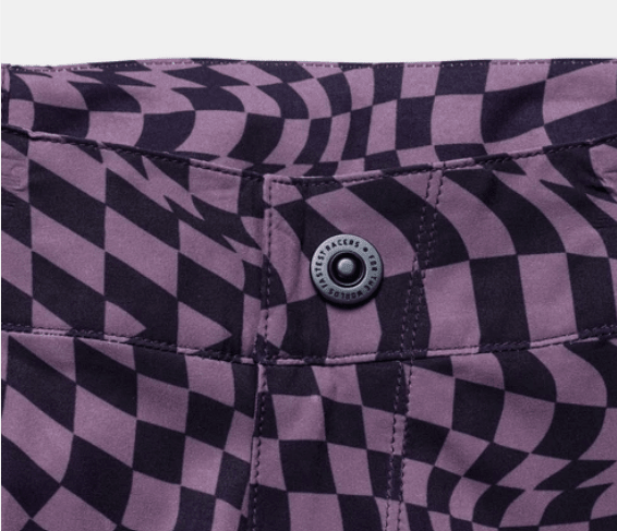 Pantalón Troy Lee Desing Liliums Twisted Checkers Purple - procircuit