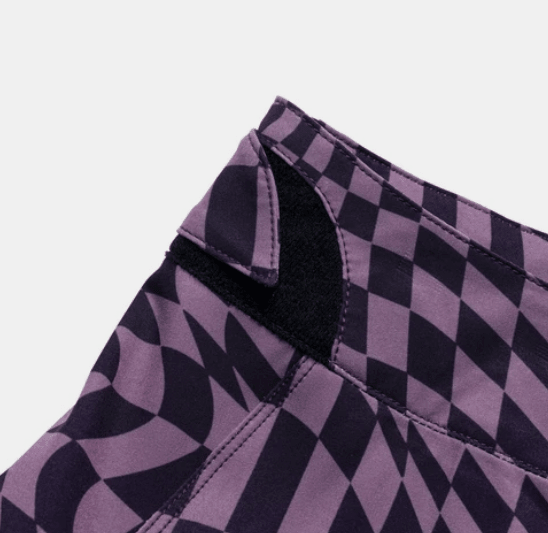 Pantalón Troy Lee Desing Liliums Twisted Checkers Purple - procircuit