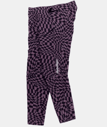 Pantalón Troy Lee Desing Liliums Twisted Checkers Purple - procircuit
