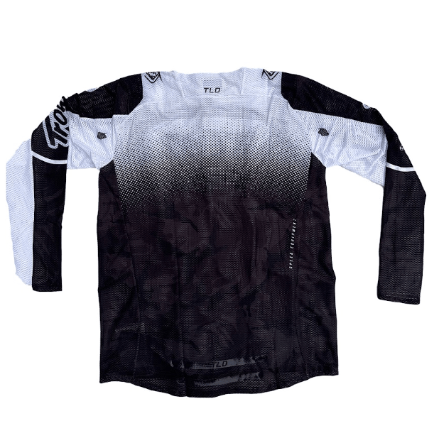 Polera Troy Lee Designs SE PRO Air Pulse Black / White - procircuit