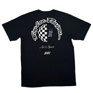 Polera Troy Lee Designs worldwide short sleeve black - procircuit