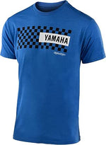 Polera Troy Lee Designs Yamaha Checkers Royal Blue - procircuit