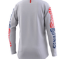 Polera Troy Lee Desing Flowline manga larga Tripper Cement - procircuit