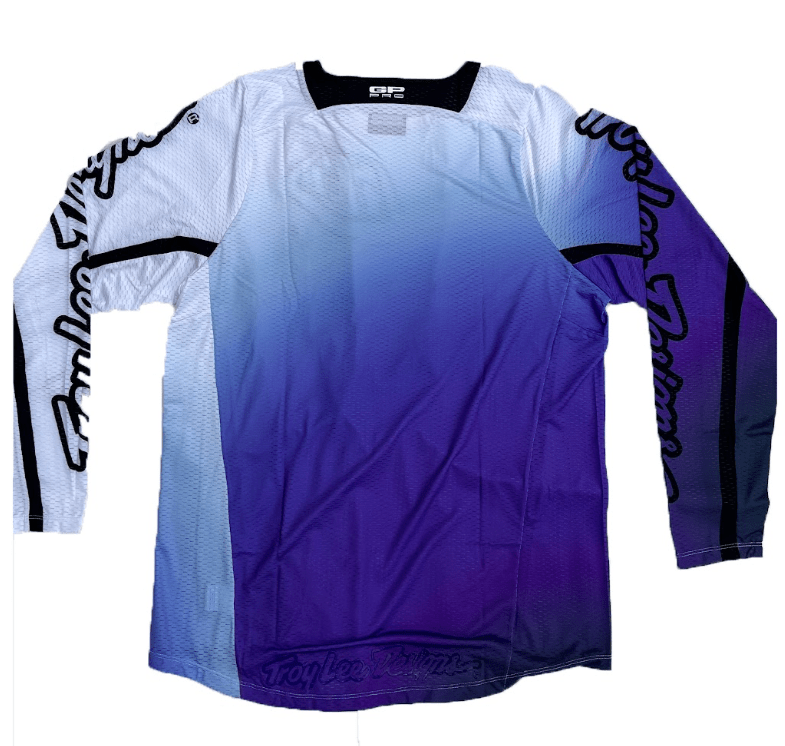 Polera Troy Lee Desing GP Air manga larga Phaser white - procircuit