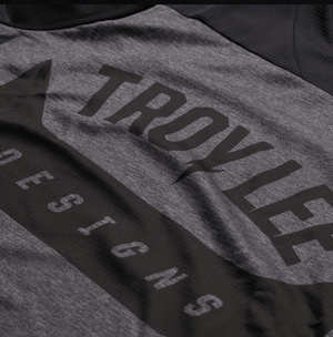 Polera Troy Lee Desing Ruckus 3/4 Arc Black - procircuit