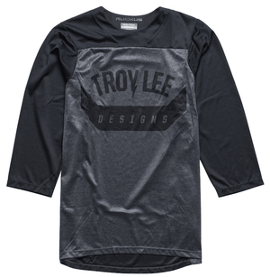 Polera Troy Lee Desing Ruckus 3/4 Arc Black - procircuit