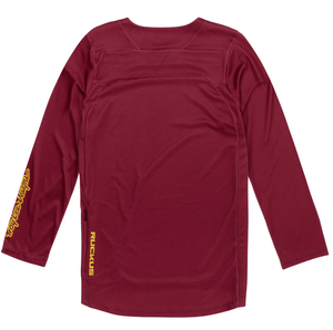 Polera Troy Lee Desing Ruckus 3/4 Spun Oxblood - procircuit