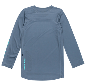 Polera Troy Lee Desing Ruckus 3/4 Spun Steel Blue - procircuit