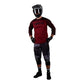 Polera Troy Lee Desing Ruckus Camber Oxblood - procircuit