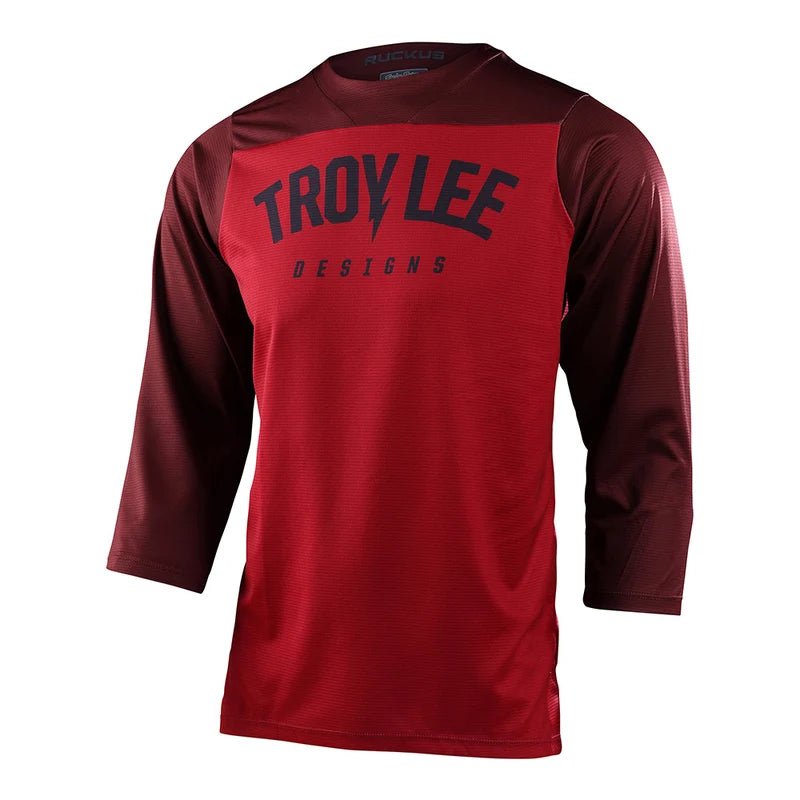 Polera Troy Lee Desing Ruckus Camber Oxblood - procircuit