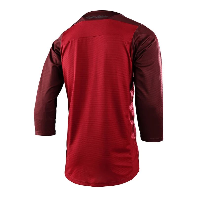 Polera Troy Lee Desing Ruckus Camber Oxblood - procircuit