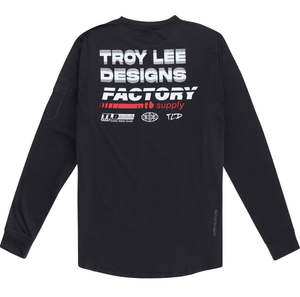 Polera Troy Lee Desing Ruckus manga larga Factory Carbon - procircuit