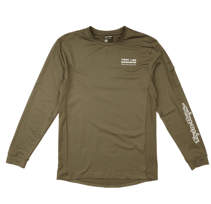 Polera Troy Lee Desing Ruckus Manga Larga Ride Tee Factory Carper infantil - procircuit