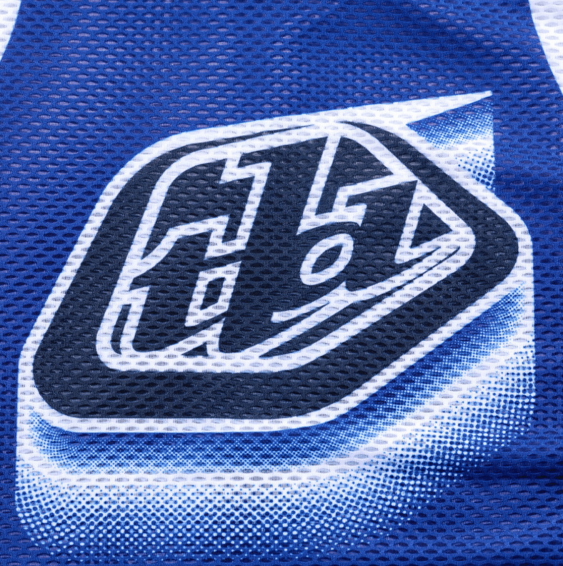 Polera Troy Lee Desing SE Pro Air Swarm Blue - procircuit