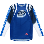 Polera Troy Lee Desing SE Pro Air Swarm Blue - procircuit