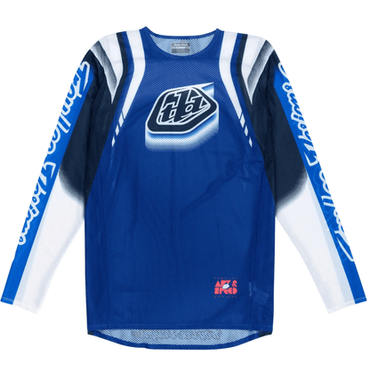 Polera Troy Lee Desing SE Pro Air Swarm Blue - procircuit