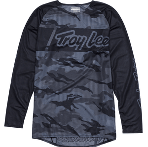Polera Troy Lee Desing SE Pro Vox Camo Black / Gray - procircuit