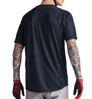 Polera Troy Lee Desing Skyline Air manga corta Aircore Black - procircuit
