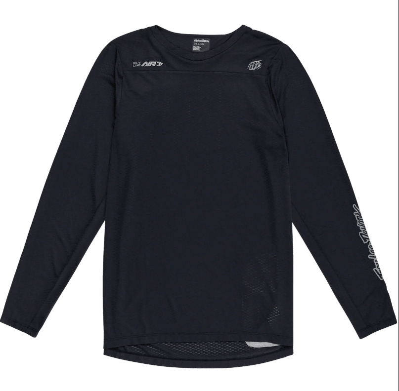 Polera Troy Lee Desing Skyline Air manga larga Mono Black - procircuit
