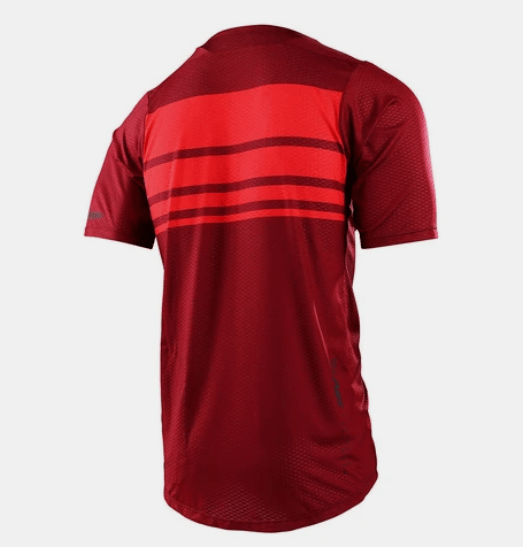 Polera Troy Lee Desing Skyline Air Stacks Syrah - procircuit