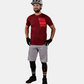 Polera Troy Lee Desing Skyline Air Stacks Syrah - procircuit