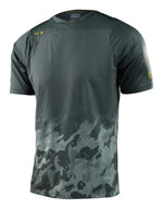 Polera Troy Lee Desing Skyline manga corta Fader Digi Green - procircuit