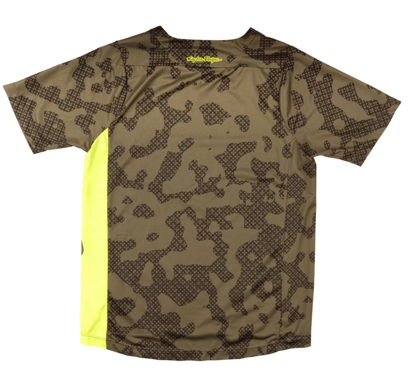 Polera Troy Lee Desing Skyline manga corta Scrubland Olive - procircuit
