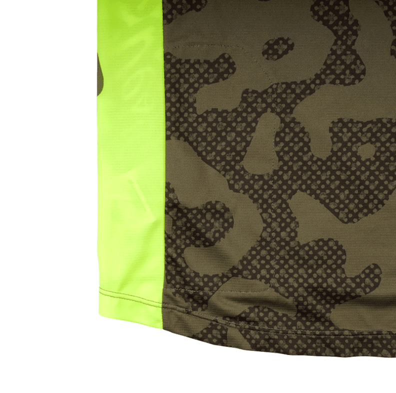 Polera Troy Lee Desing Skyline manga corta Scrubland Olive - procircuit